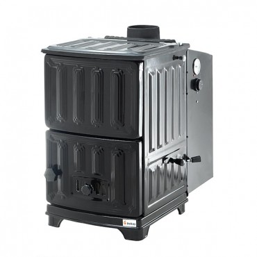 Solid-Fuel Free Standing Stove With Boiler
